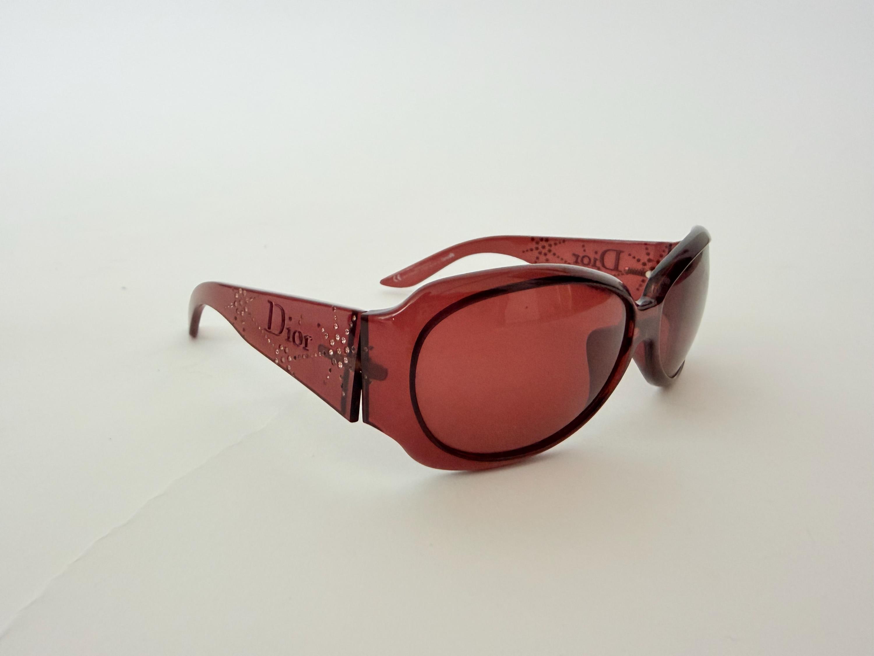 Christian Dior Vintage Spidior 2 Brown Sunglasses - Etsy
