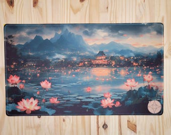 Mouse Pad / Playmat: White Lotus