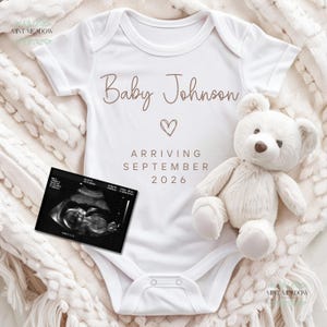 Editable Letter Board Pregnancy Announcement Digital Pregnancy Announcement Social Media Gender Neutral Baby Announcement Canva Template