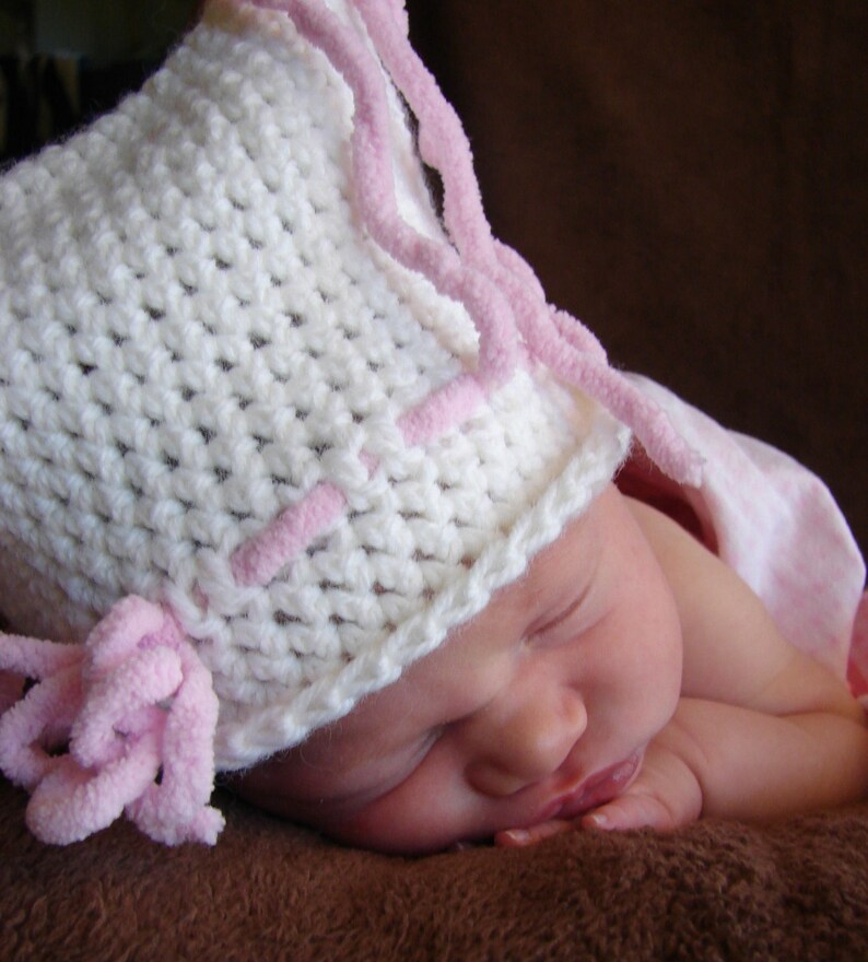 PDF Newborn Sack Hat Crochet Pattern Etsy