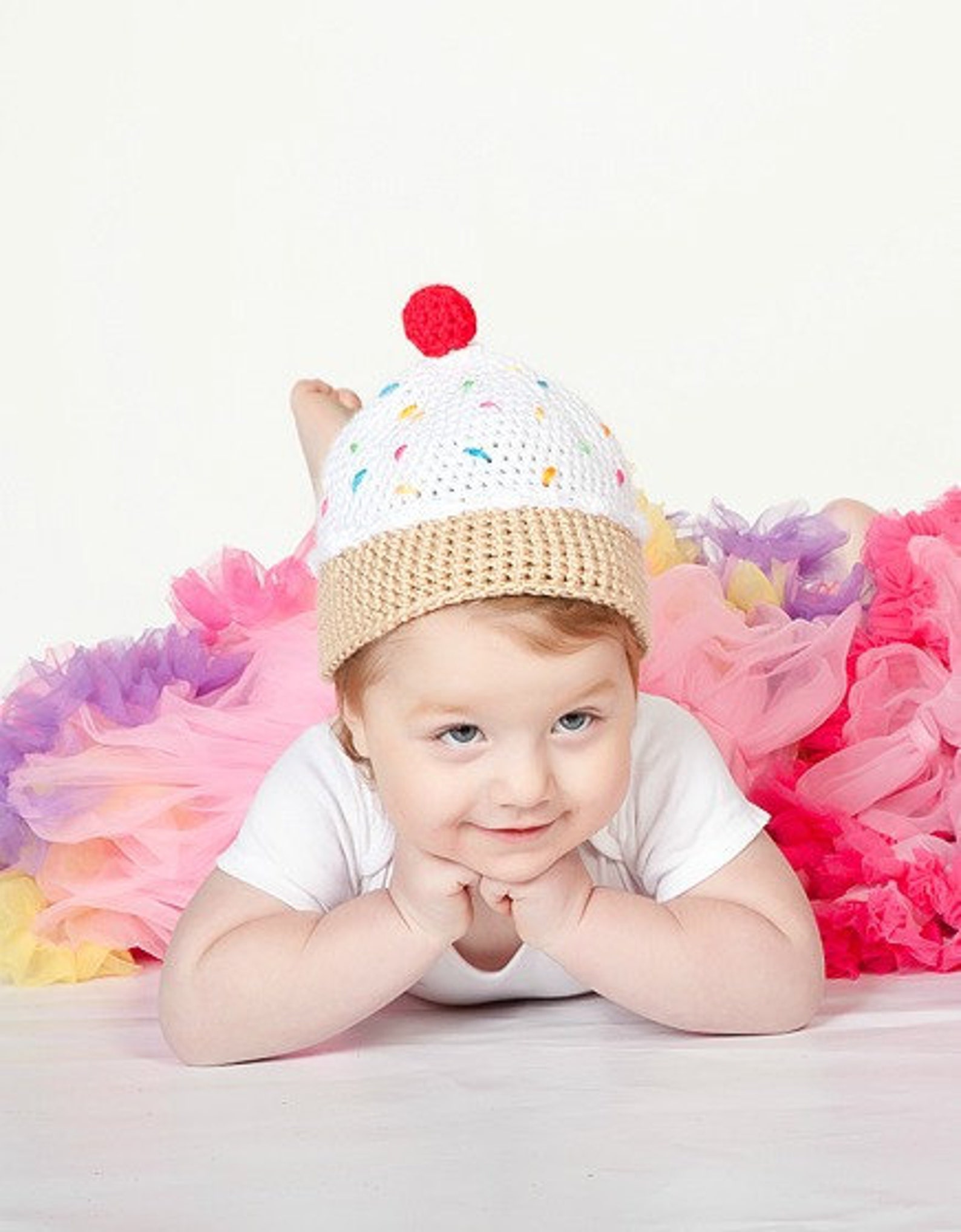 PDF Ice Cream Hat Pattern Crochet Etsy