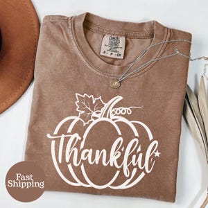 Thankful Pumpkin Shirt, Cheetah Pumpkin Shirt, Thanksgiving Shirt, Thankful Shirt, Fall Shirt, Hello Pumpkin, Family Matching Shirt