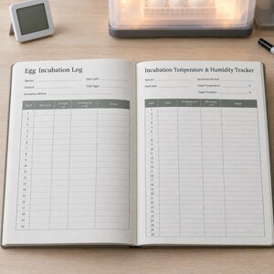 Ball Python Breeding Tracker, Snake Hatchling Journal, Reptile Planner, Egg & Genetics Record Printable image 11