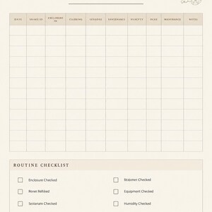 Ball Python Breeding Tracker, Snake Hatchling Journal, Reptile Planner, Egg & Genetics Record Printable image 16