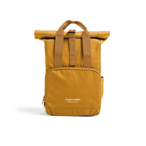 Eco Friendly Mini Rolltop Backpack Recycled 9L Daypack Sustainable Travel Bag Cotswolds Inspired Lightweight Rucksack Gift for Men and Women