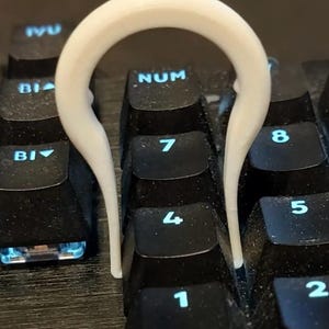Universal Keycap Puller V2.0 STL File – Apex Pro / Apex 9 Replica, 3D Printable Keyboard Tool, Easy Removal, No Damage, Ergonomic Grip