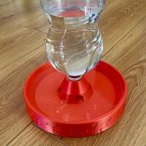 3D Printable Pet Water Dispenser STL | Auto Refill Water Bowl for Cats, Dogs & Small Animals | Bottle-Based Feeder | Instant Download