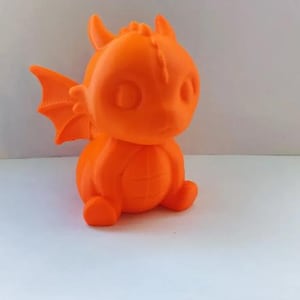 Baby Dragon STL File for 3D Printing | Cute Chibi Dragon Figurine | Fantasy Creature Model | Mythical Toy | Digital Download STL
