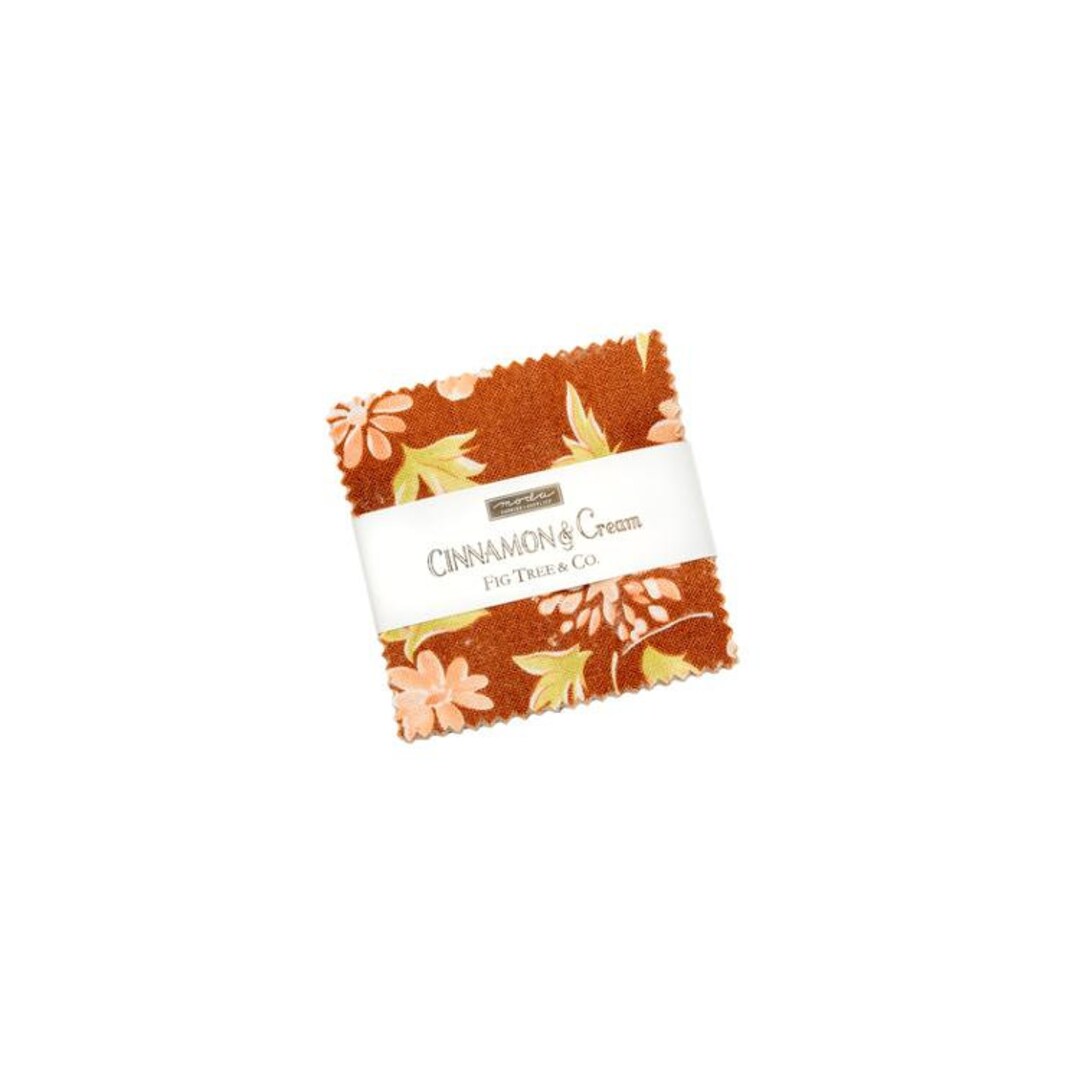 Cinnamon & Cream Mini Charm Pack by Fig Tree and Co for Moda - Etsy