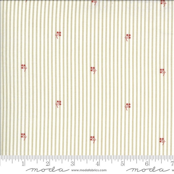 Belle Isle - Stripe in Taupe by Minick & Simpson for Moda Fabrics # 14917 16