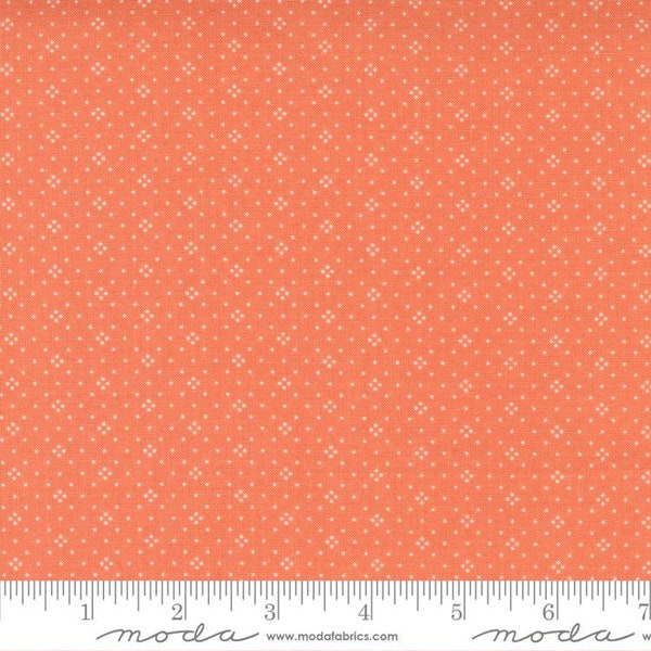 Cinnamon & Cream - Eyelet Basic in Coral by Fig Tree + Co for Moda Fabrics # 20457 28