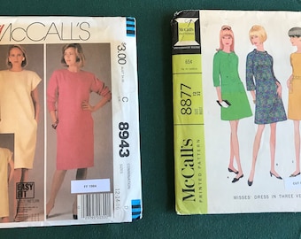 Women's Clothing Pattern Lot of 4 - McCall's 12-14-16