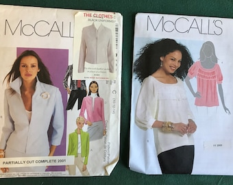 Women's Clothing Pattern Lot of 4 - McCalls 10-12