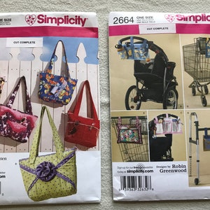 Simplicity - Bags - Tote Bags Organizers - Lot of 2 - 3822 - 2664
