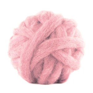 1 Oz Bulky Wool Roving Solid Colors - Select From 33 Colors - Etsy