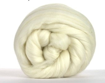 Merino Superfine 18.5 micron Wool Top - 4 oz