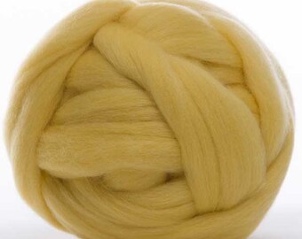 Merino Wool Top - 22.5 micron -Catkin - 4 ounces