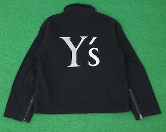 Chaqueta con logotipo personalizado de Yohji para hombre de la marca Y vintage