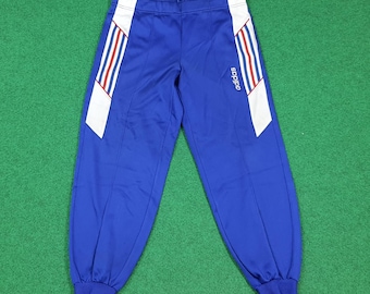 Vintage 90s Adidas Japan Blue Tracksuit Pants