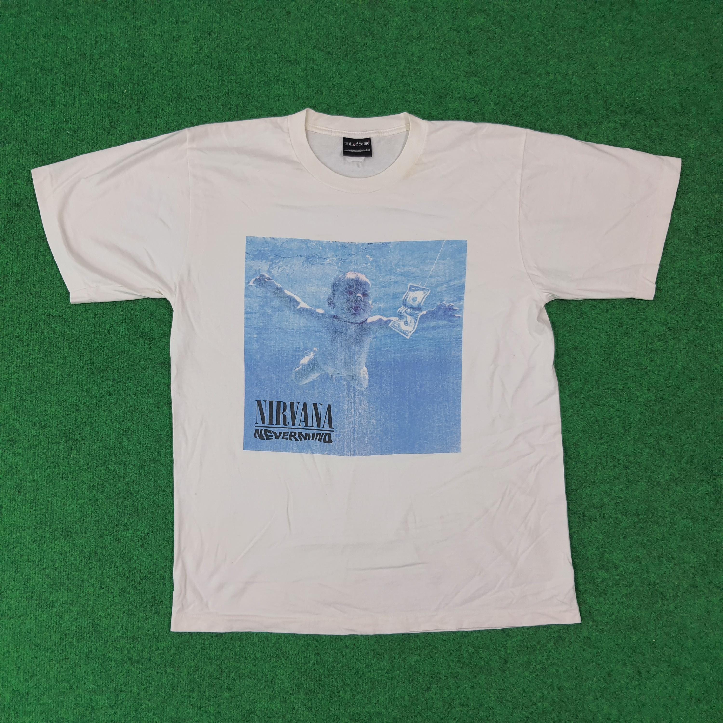 Vintage 200s Nirvana Nevermind Band Bootleg Tshirt - Etsy UK