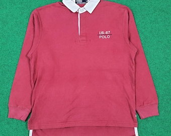 Chemise de rugby Polo Ralph Lauren US-67 vintage