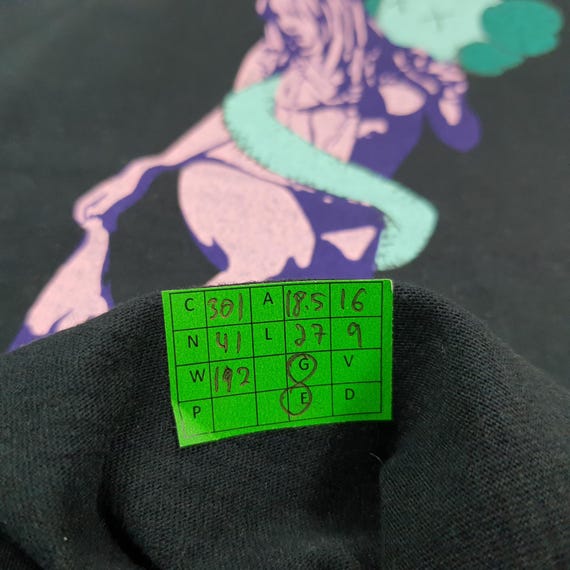 Vintage Hysteric Glamour X Kaws Japan Originafake Neked Graphic