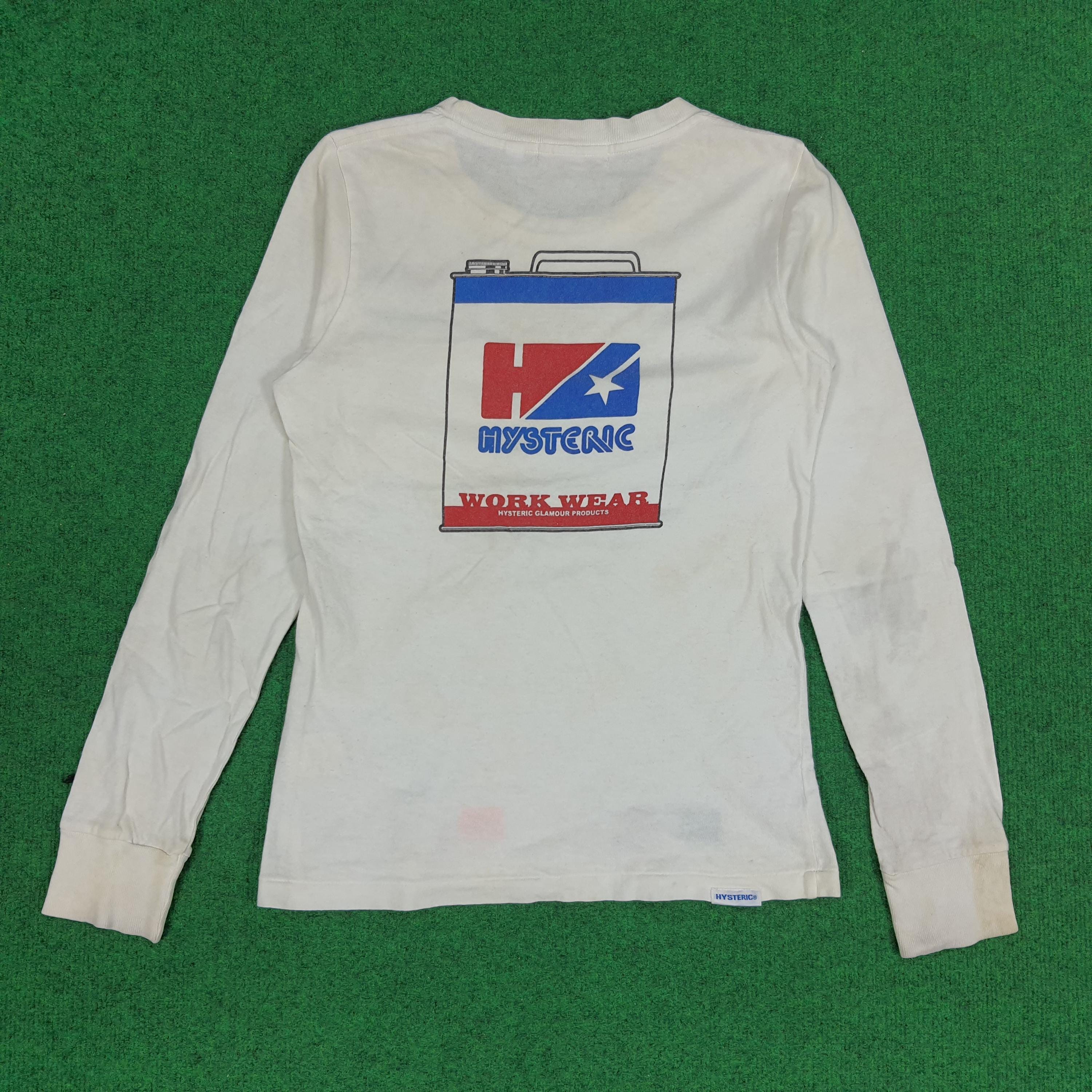Hysteric Glamour White Long Sleeve - Etsy