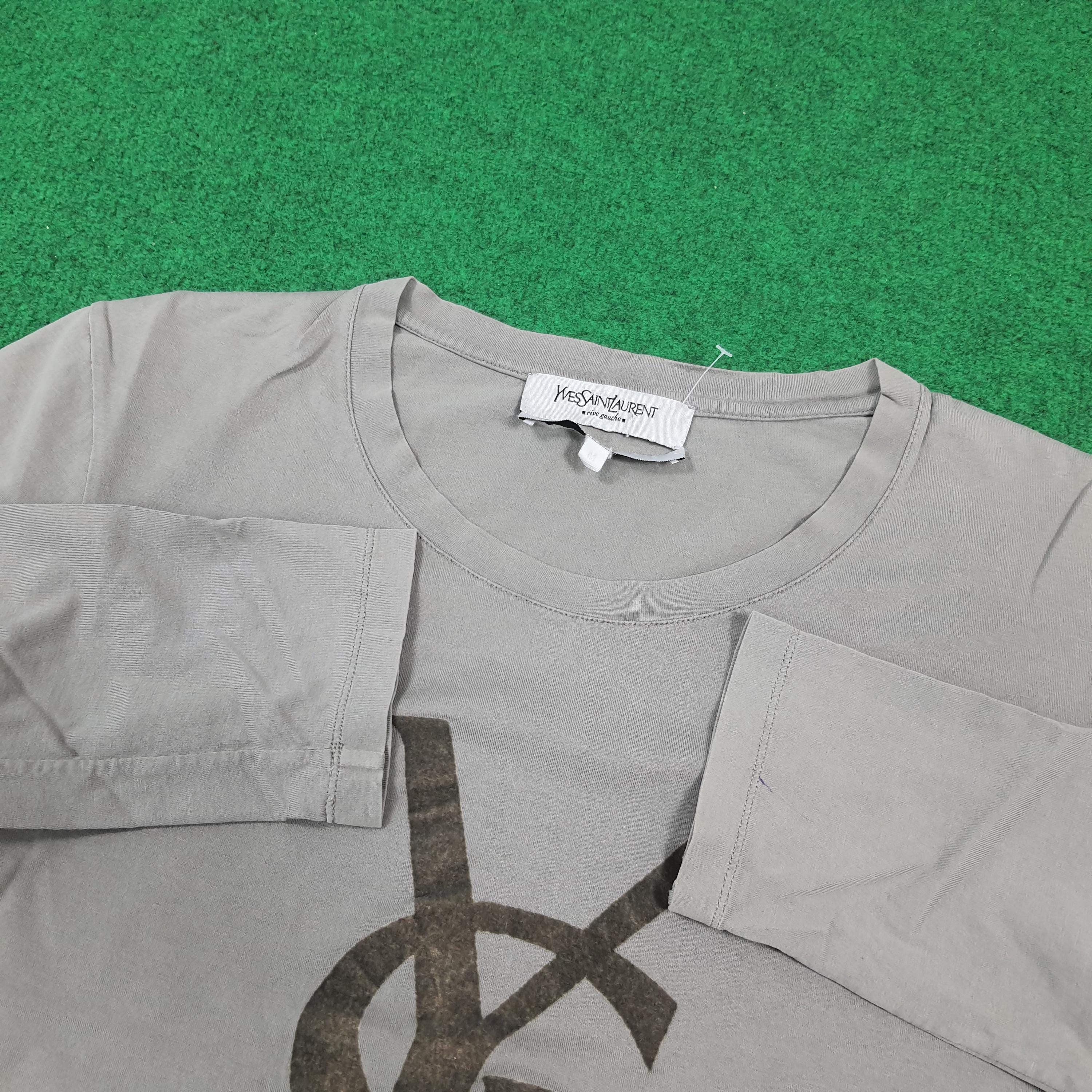 Vintage YSL Yves Saint Laurent Logo Tshirt - Etsy