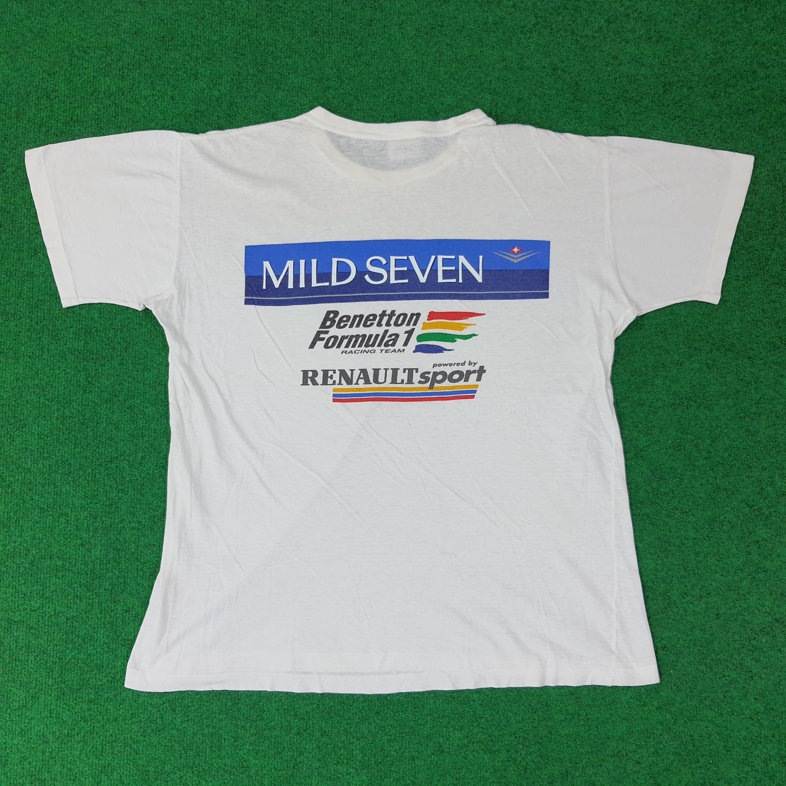 Vintage Benetton F1 Mild Seven Sports 90s Tshirt - Etsy Denmark