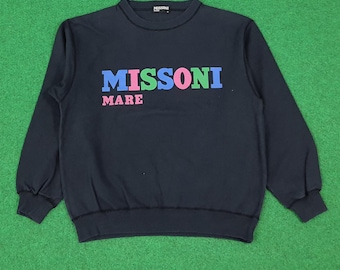Vintage Missoni Mare Designer Sweatshirt