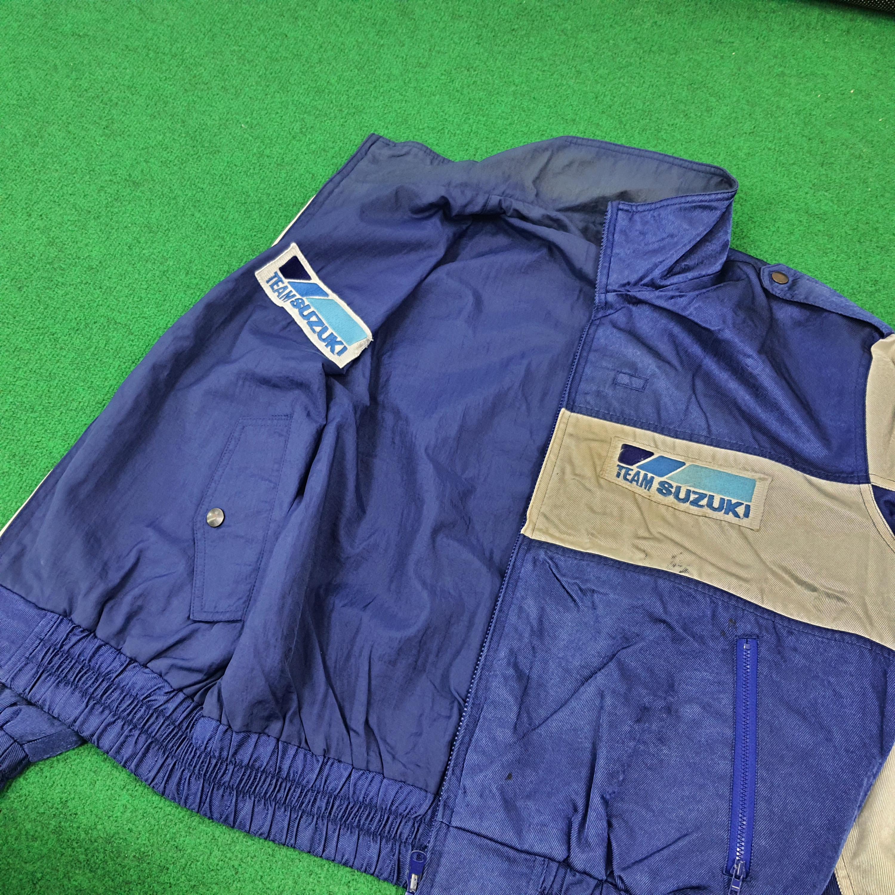 Vintage 90s Team Suzuki Japan Reversible Jacket - Etsy