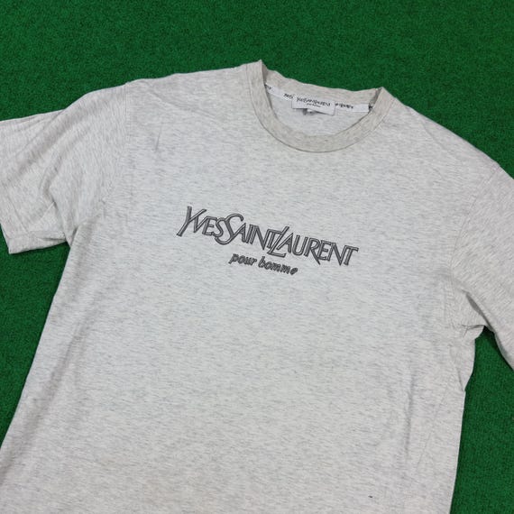 Vintage Yves Saint Laurent YSL Designer Tshirt - Etsy