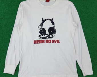 Vintage Hysteric Glamour Evil Y2K Grunge Graphic Tee