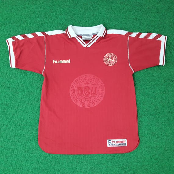 Vintage Hummel Dansk Bold Pil-union 90s Jersey - Etsy