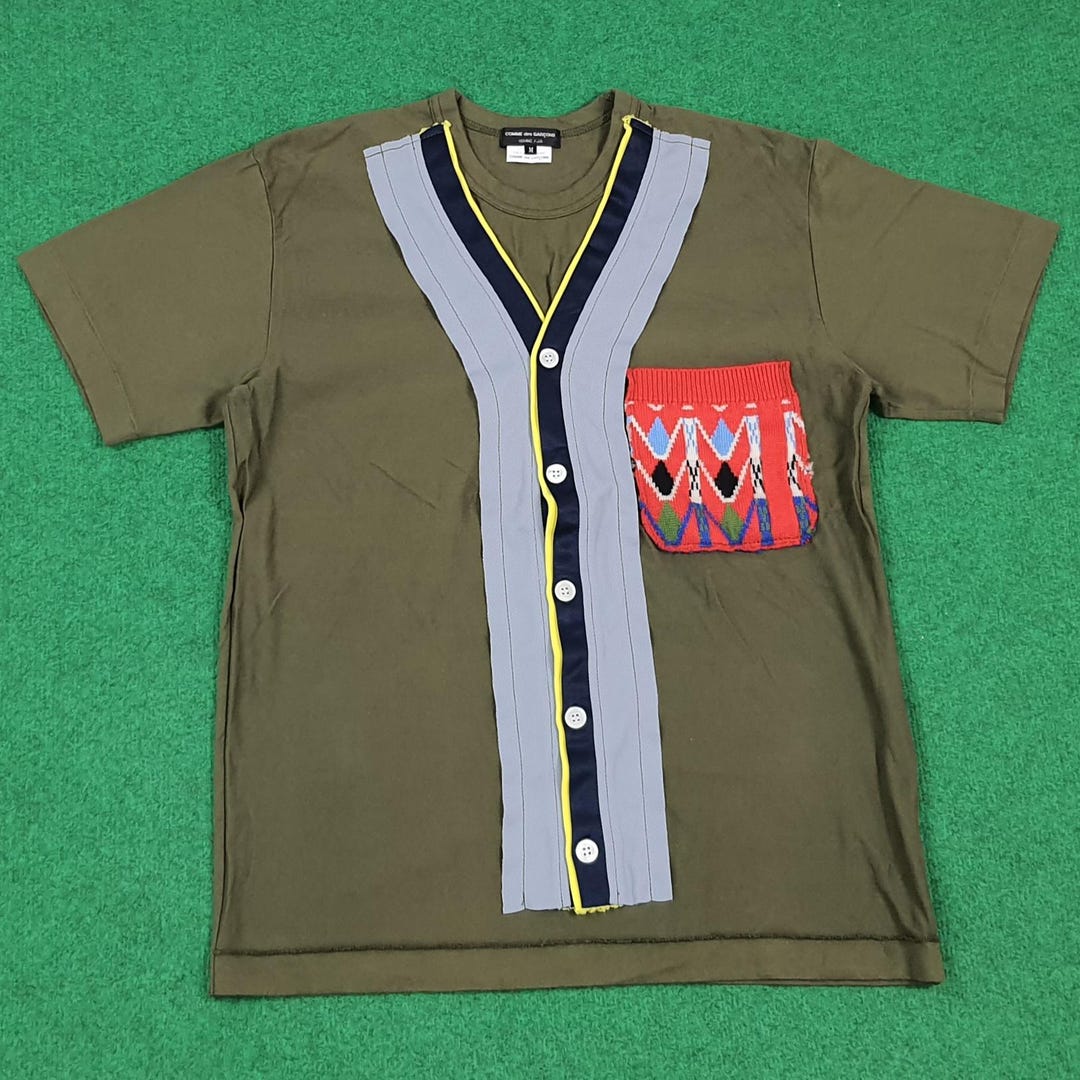 Vintage Comme Des Garcons Knit Pocket Tshirt - Etsy