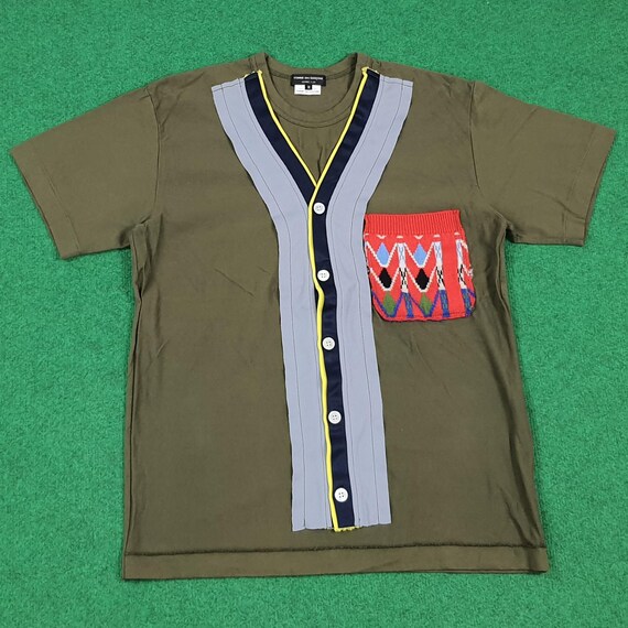 Vintage Comme Des Garcons Knit Pocket Tshirt - Etsy