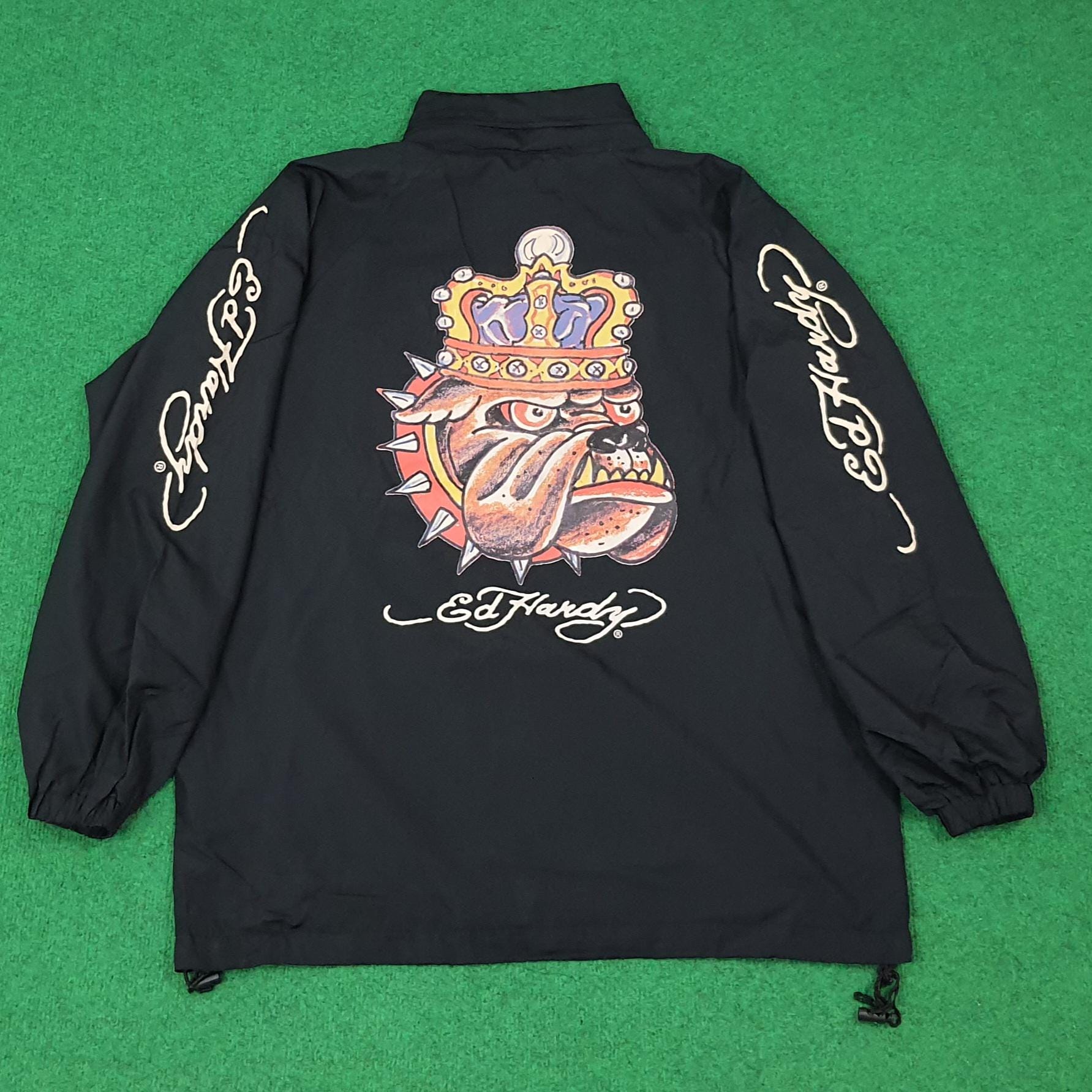 Vintage Ed Hardy Christian Audigier Windbreaker - Etsy