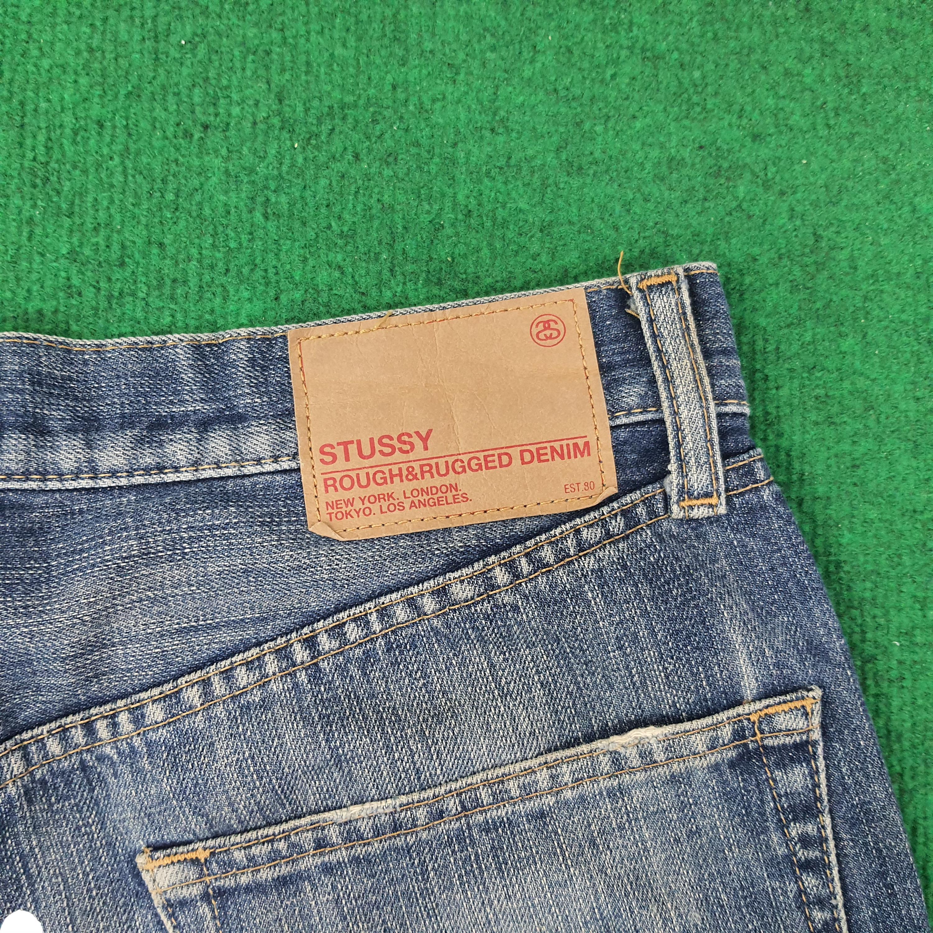 Vintage Stussy Streetwear Custom Logo Jeans - Etsy