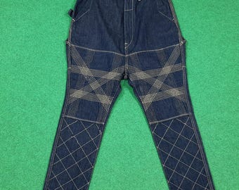 Vintage KAPITAL Japan Denim Monkey Stitching Pants