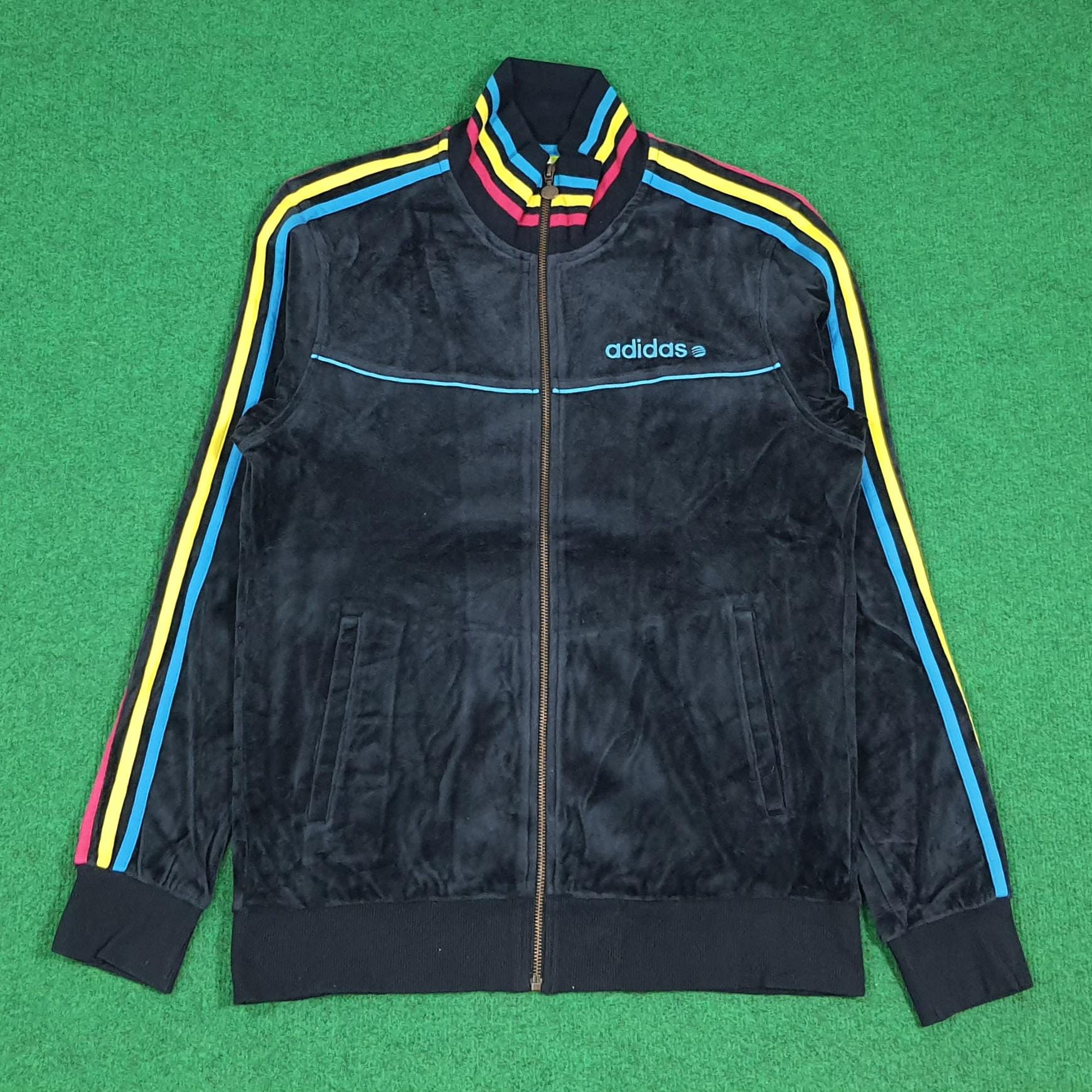 Adidas Velour Tracksuit - Etsy