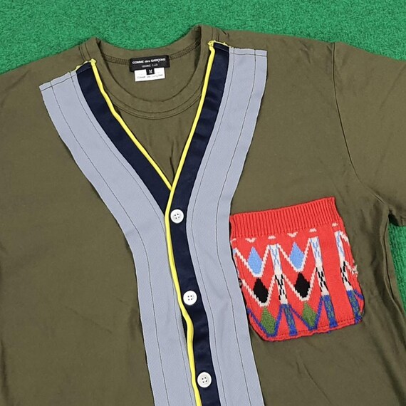 Vintage Comme Des Garcons Knit Pocket Tshirt - Etsy