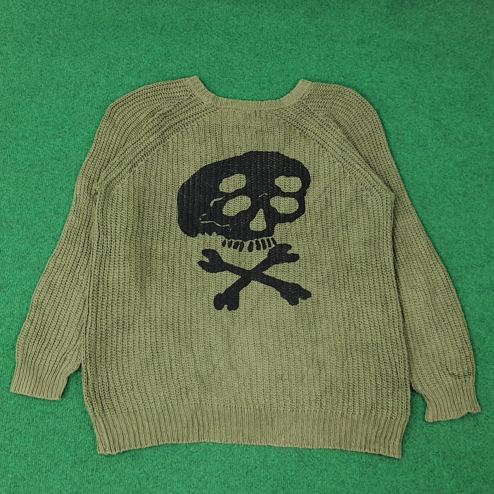 Vintage Coen Tokyo Japan Custom Skull Logo Knitted Sweatshirt - Etsy