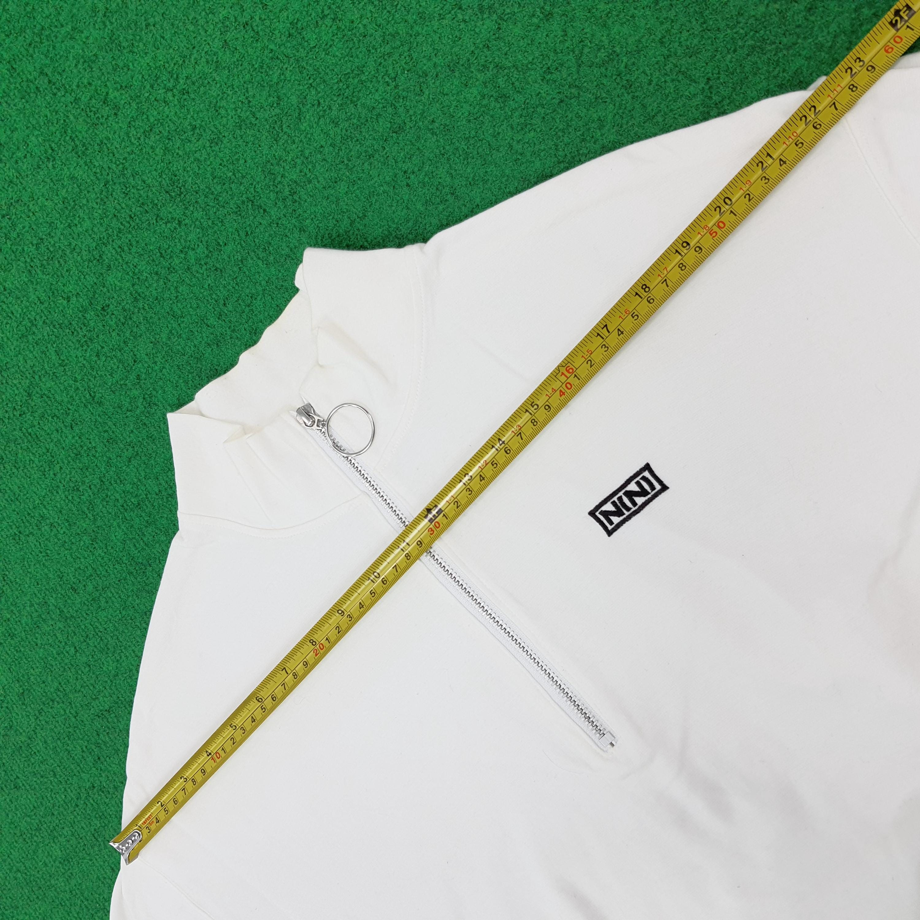 Vintage Number Nine Japan Half Zip Mock Neck Tshirt - Etsy