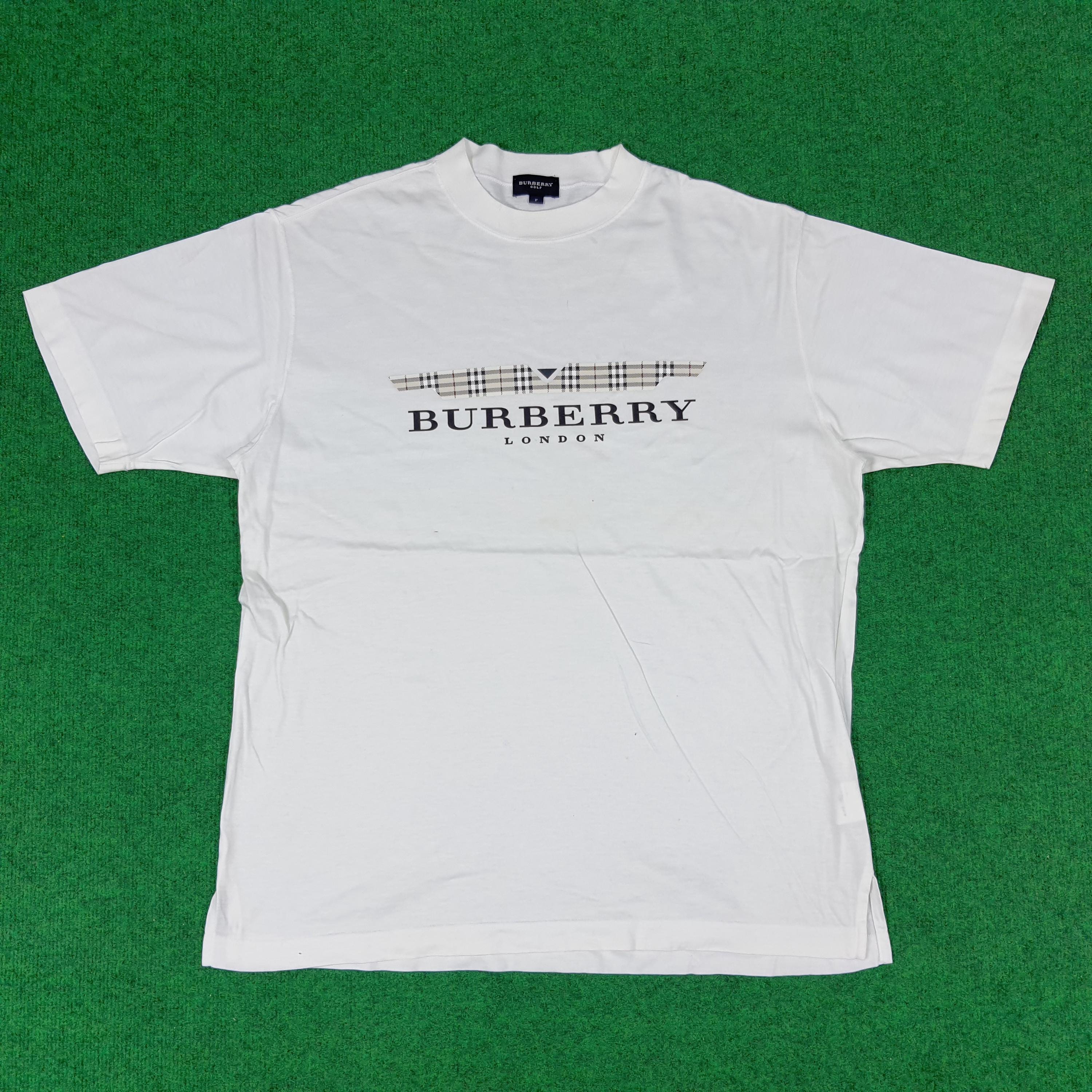 Burberry Golf Shirt - Etsy
