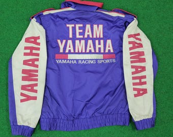 ヴィンテージ チーム ヤマハ ウィンドブレーカー ジャケット ヴィンテージ チーム ヤマハ ウィンドブレーカー ジャケット