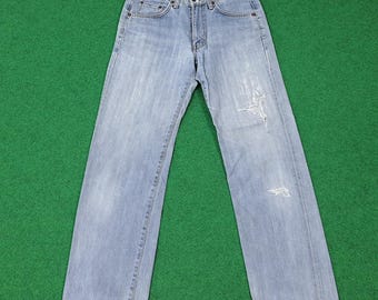 Vintage Edwin 503 denim in distressed stijl