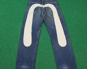 Vintage Evis Jeans Japan Selvedge Custom Daicock Jeans