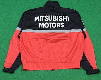 ヴィンテージ ラリーアート 三菱自動車 レーシング ライト ジャケット