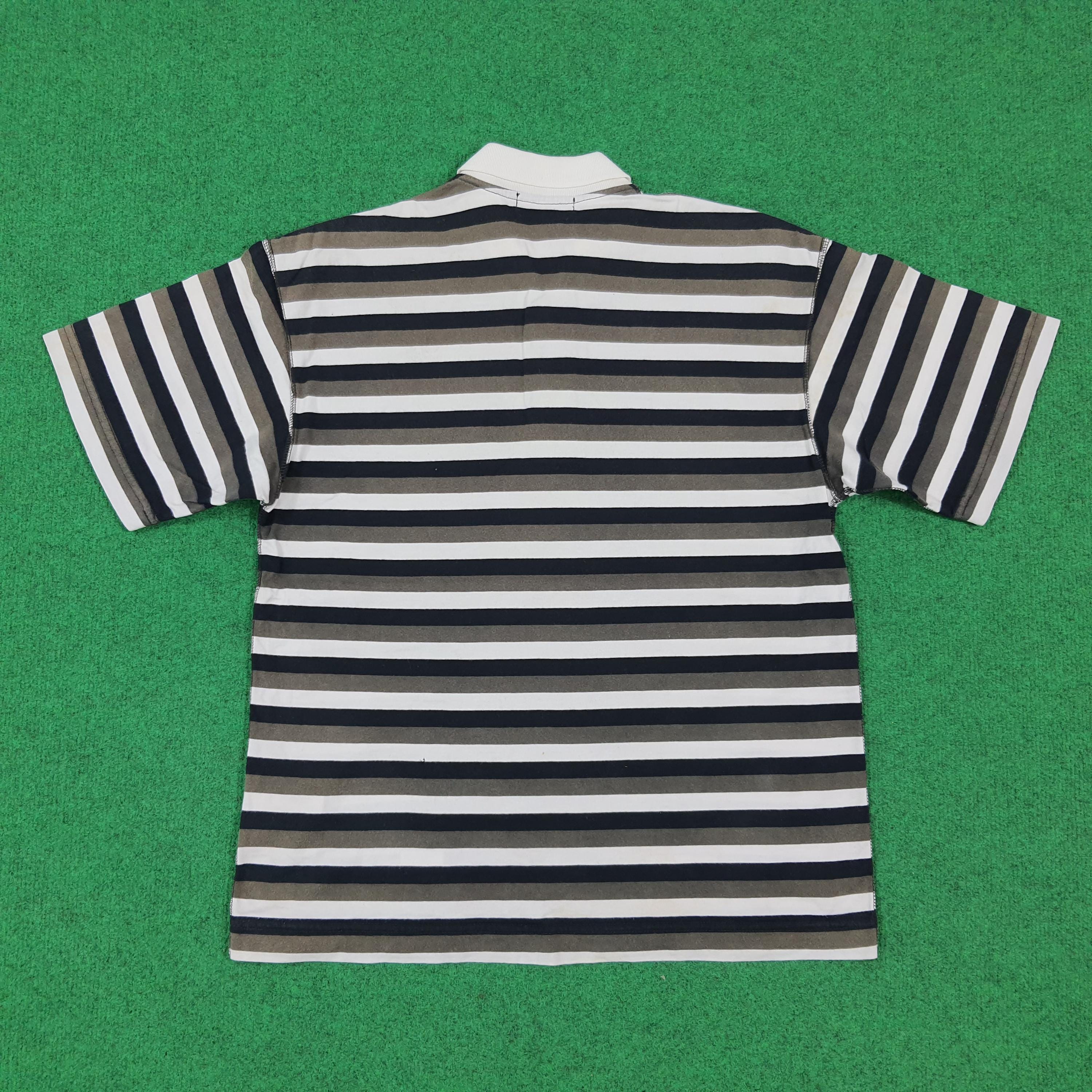 Vintage Comme Des Garcons Homme Striped Polo Shirt - Etsy