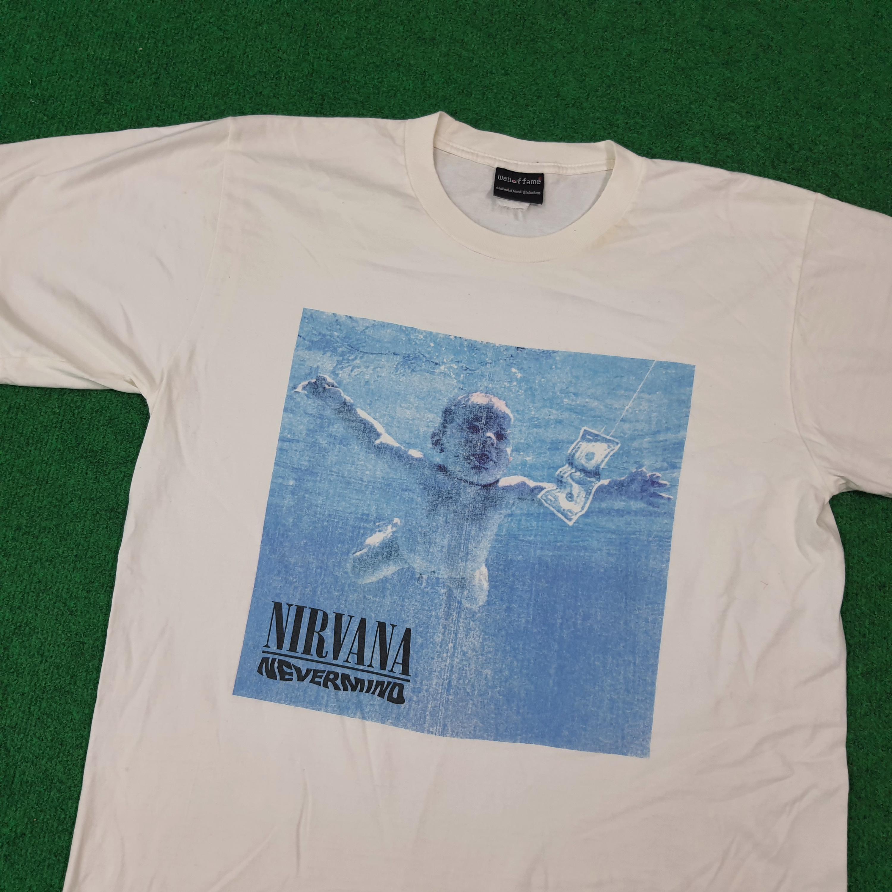 Vintage 200s Nirvana Nevermind Band Bootleg Tshirt - Etsy